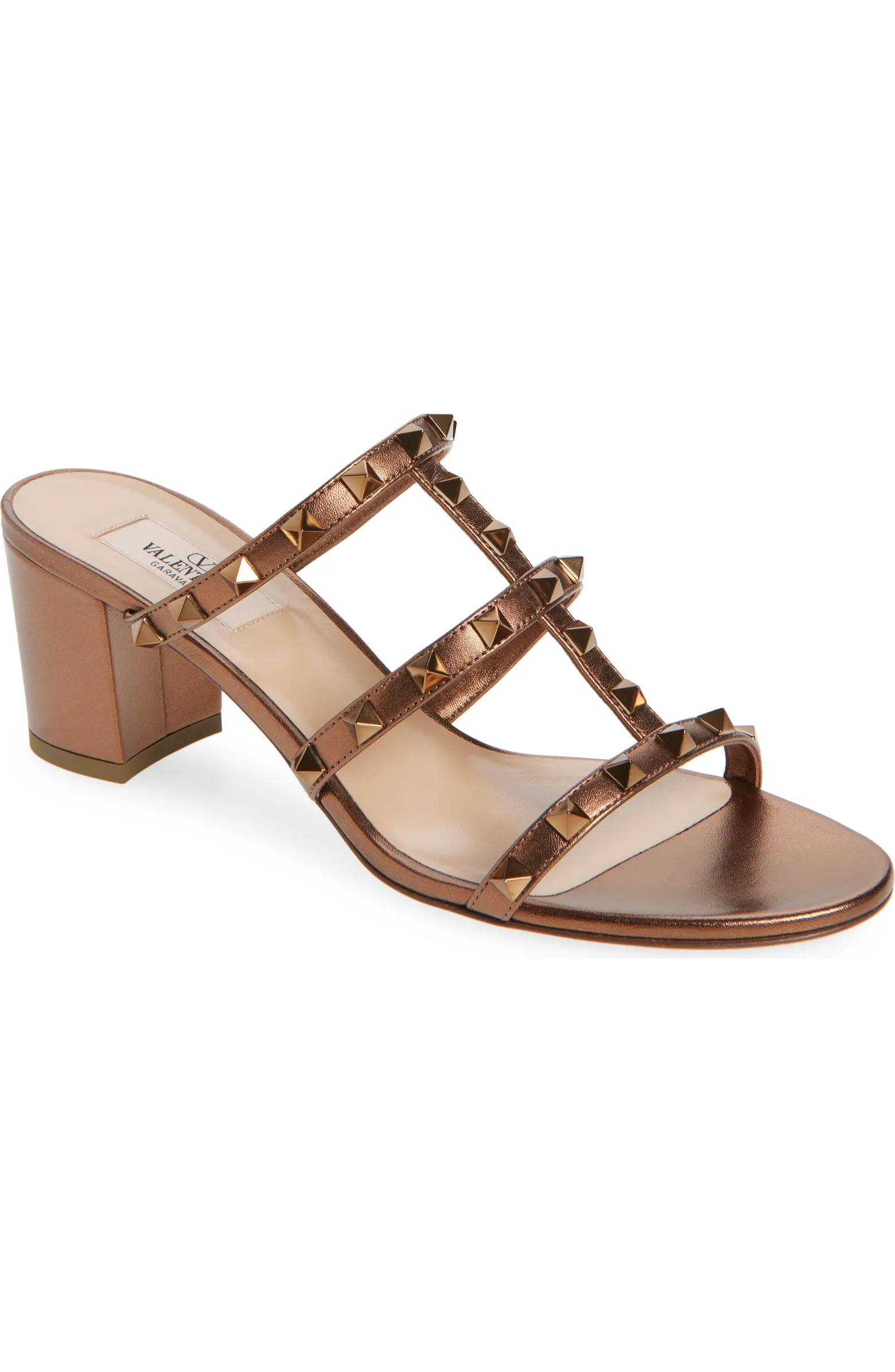 Rockstud Slide Sandal (Women) | Nordstrom