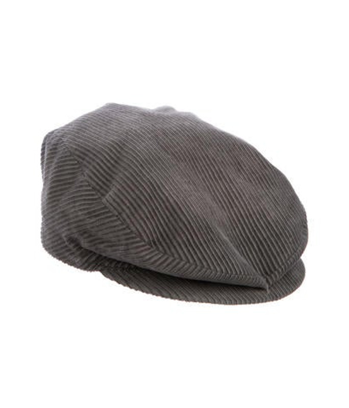 Dolce & Gabbana Corduroy Cabbie Hat grey Dolce & Gabbana Corduroy Cabbie Hat | The RealReal