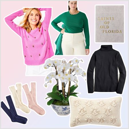 My most recent purchases. There’s currently a sale at JCrew 70% off 3 or more items. Also receive a gift with purchase from Lilly Pulitzer 

#LTKsalealert #LTKHoliday #LTKGiftGuide