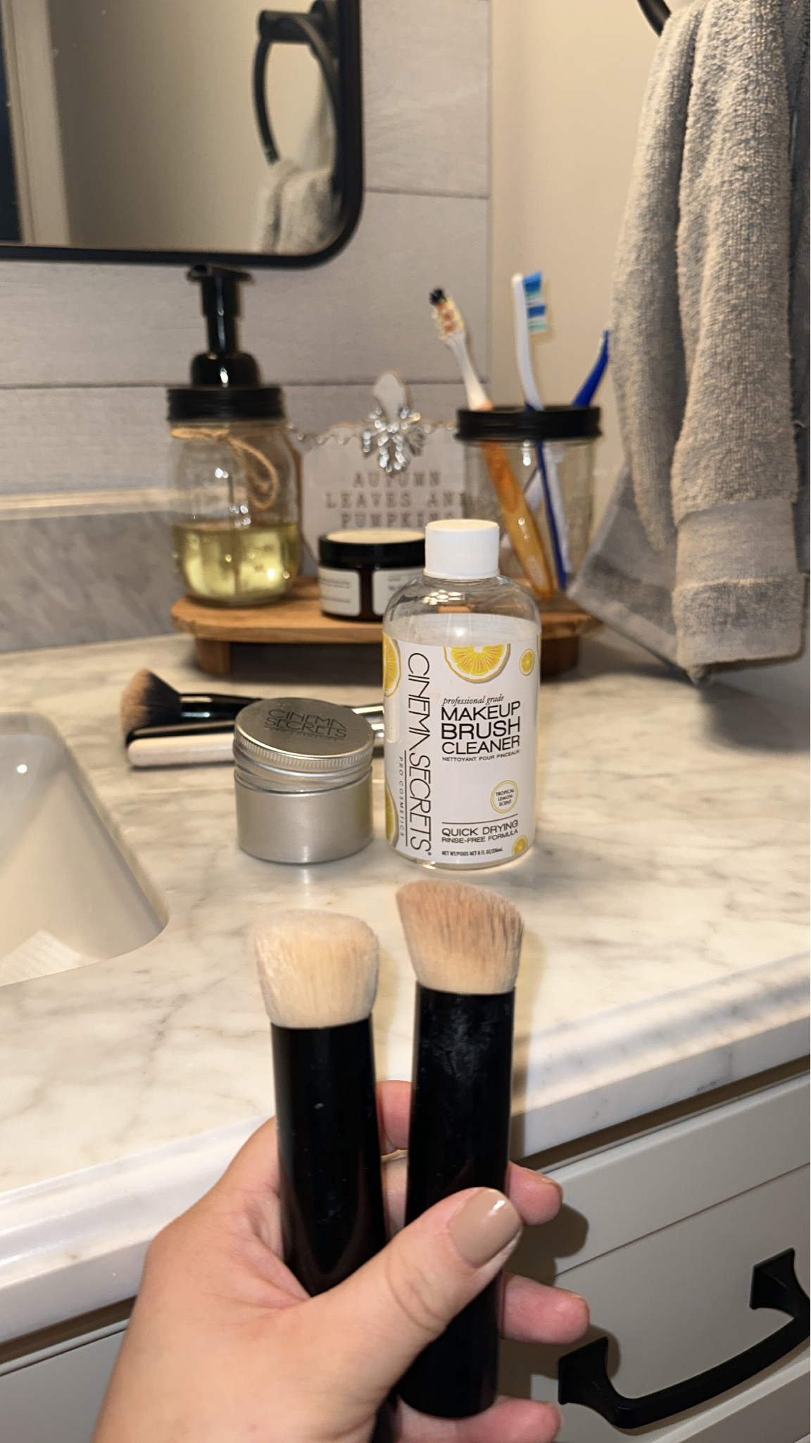 Products I use to clean my makeup brushes 

#LTKhome #LTKfindsunder50 #LTKbeauty