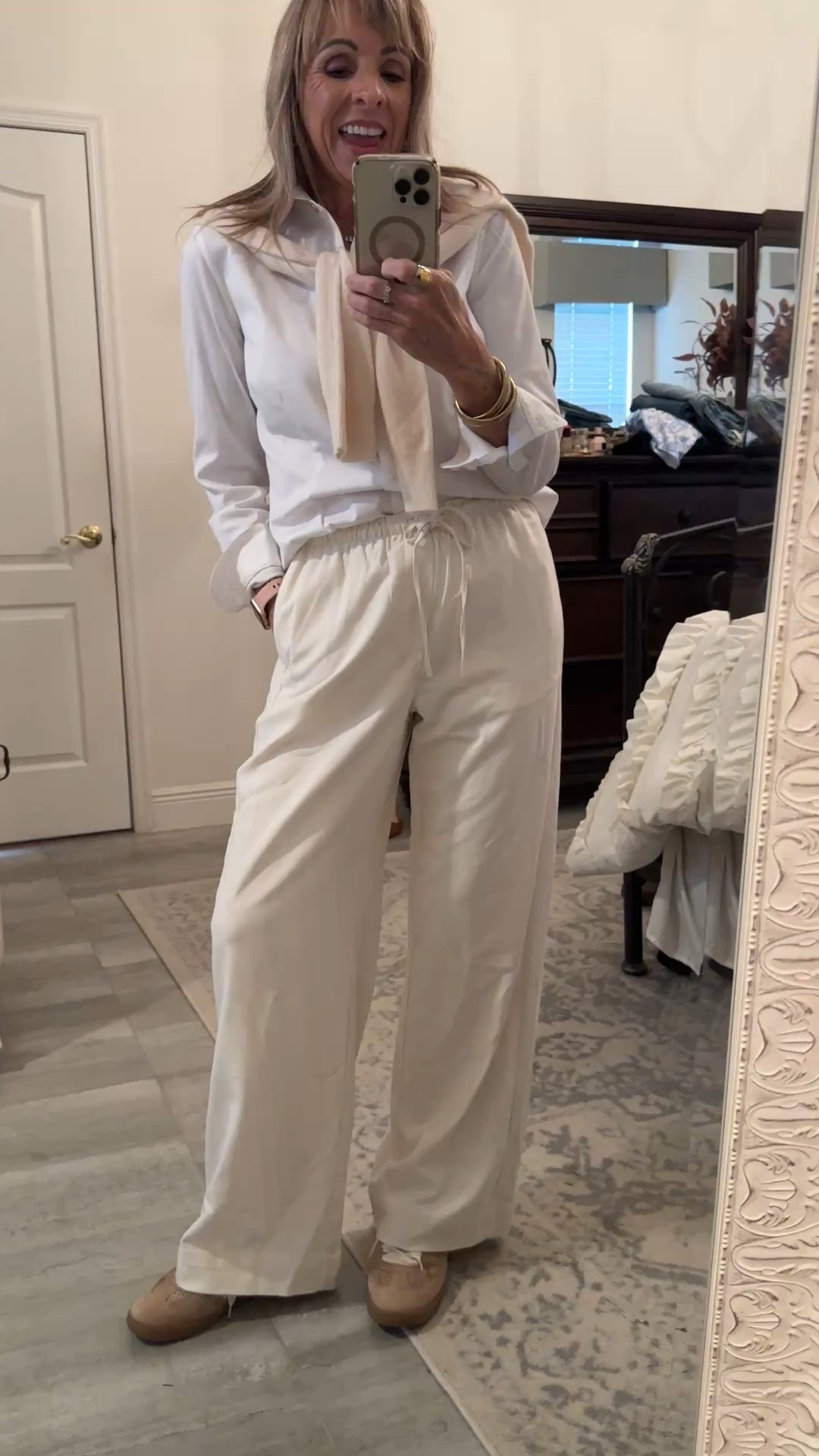 Sophisticated and chic but affordable! These pull on pants are effortless! Run TTS. 


#LTKOver40 #LTKootd #LTKFindsUnder50