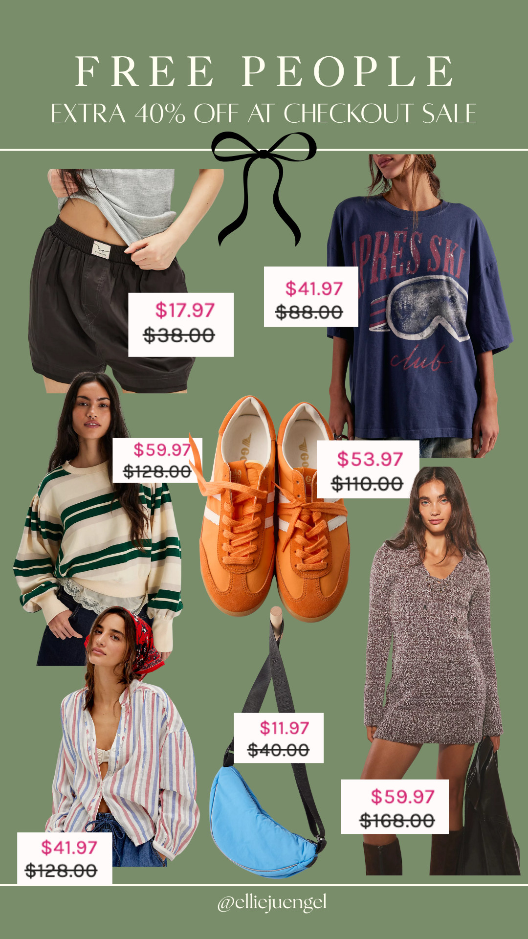 Free People Cyber Monday sale! Get an extra 40% off at checkout!! These prices are too good! 

 #LTKCyberWeek #LTKHoliday #LTKootd