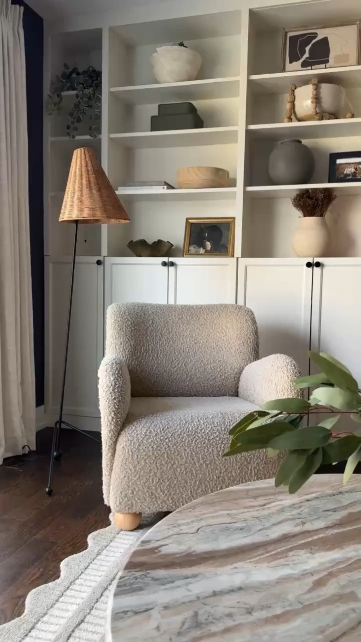This cozy accent chair is on sale for the Lulu & Georgia early access Memorial Day sale! Up to 30% off. I love the teddy fabric and bun feet.

#LTKHome #LTKSaleAlert