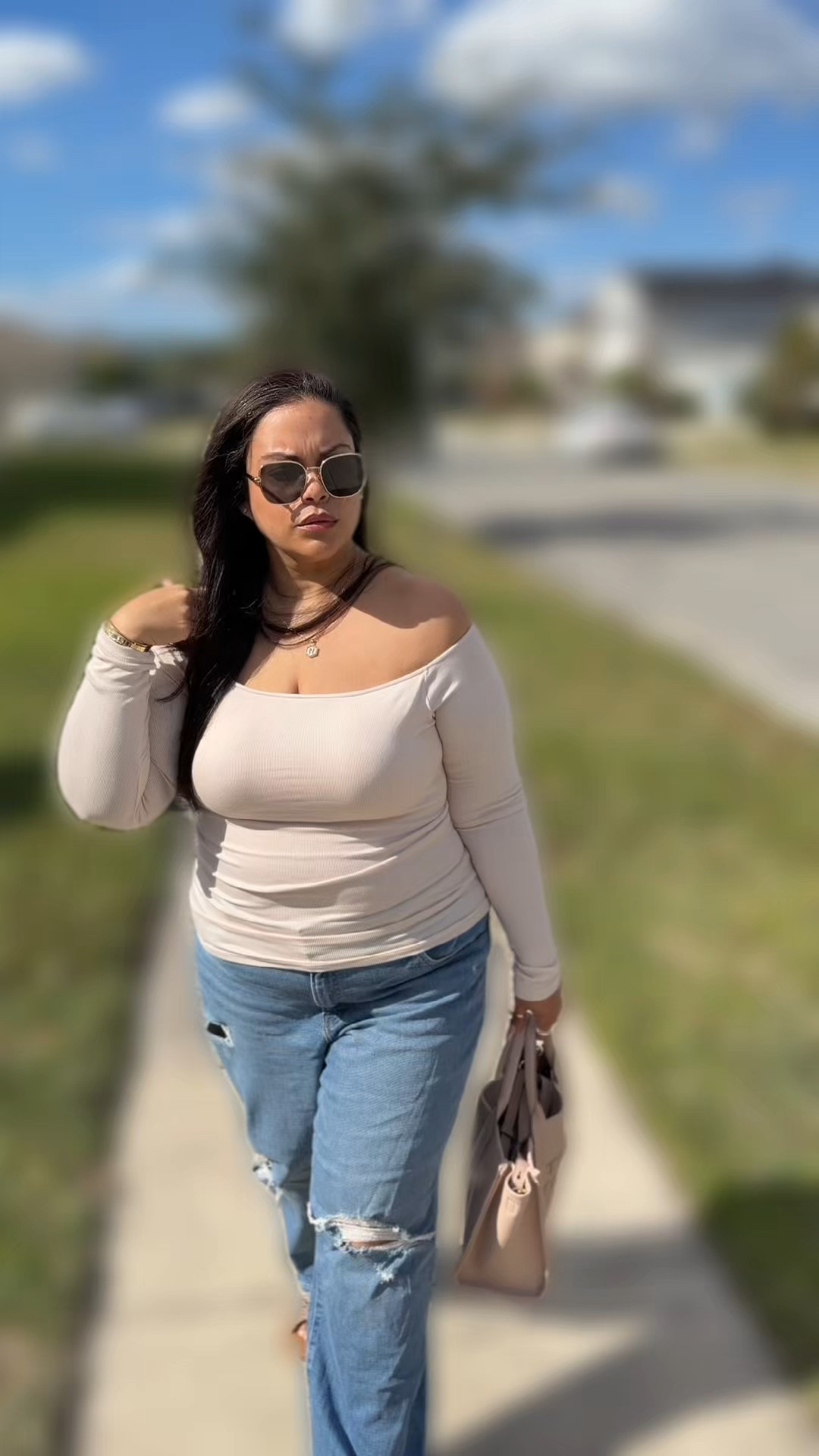 This shirt doesn’t budge and has a built in bra !! 

#LTKOver40 #LTKPlusSize #LTKootd
