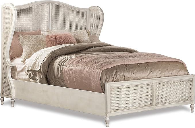 Hillsdale Furniture Sausalito Bed, Queen, Antique White | Amazon (US)