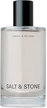 Salt & Stone Body Mist, Santal & Vetiver Scent, Skincare Infused Hair & Body Spray for Women and Men, Hydrating Fragrance with Glycerin and Red Algae, Vegan, Cruelty Free, 3.4 fl oz | Amazon (US)