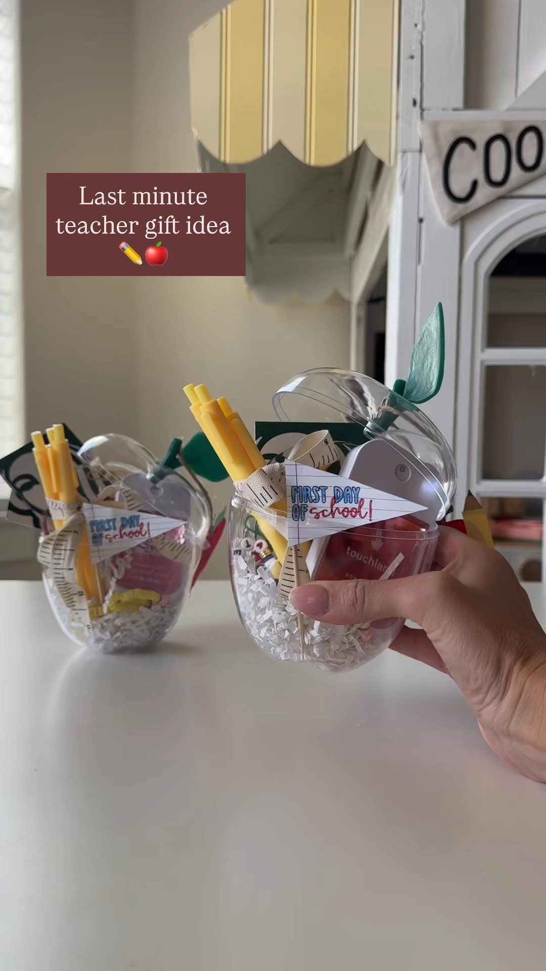 Still can’t believe that my first born is starting kindergarten this year! If you’re looking for a last-minute teacher gift idea, here’s a quick and easy one and you can get everything from Amazon!

| Amazon find, Amazon must have, Amazon mom, relatable motherhood, back to school |

#craftymom #relatablemom
#amazon #amazonfinds #amazonmusthaves #amazonmom #backtoschool

#LTKBaby #LTKFamily #LTKKids