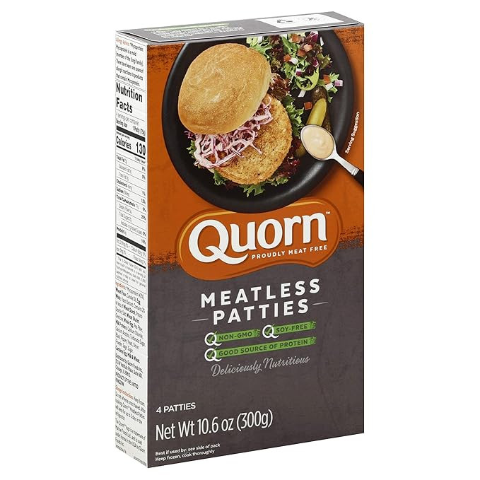 Quorn Foods Meatless Patties, Vegetarian, FrOzen, 10.6 Oz | Amazon (US)