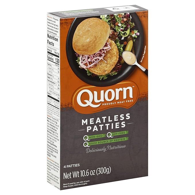 Quorn Foods Meatless Patties, Vegetarian, FrOzen, 10.6 Oz | Amazon (US)