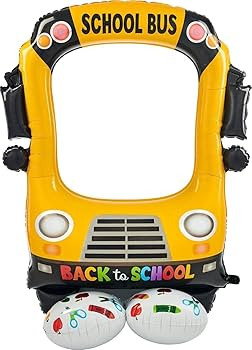 56"PKG AIRLOONZ SELFIE SCHOOL BUS | Amazon (US)