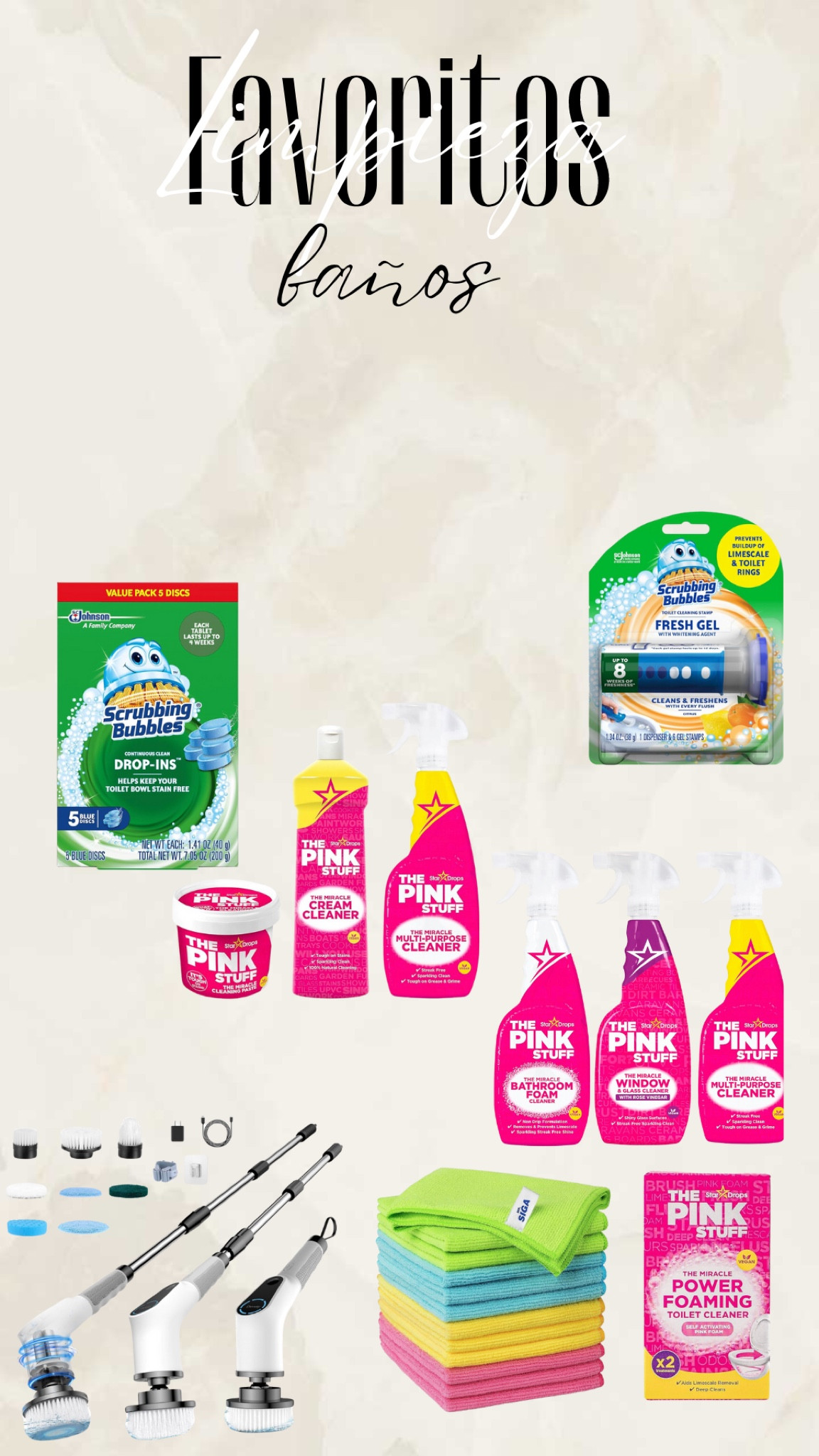 Productos favoritos para la limpieza 

#LTKhome
