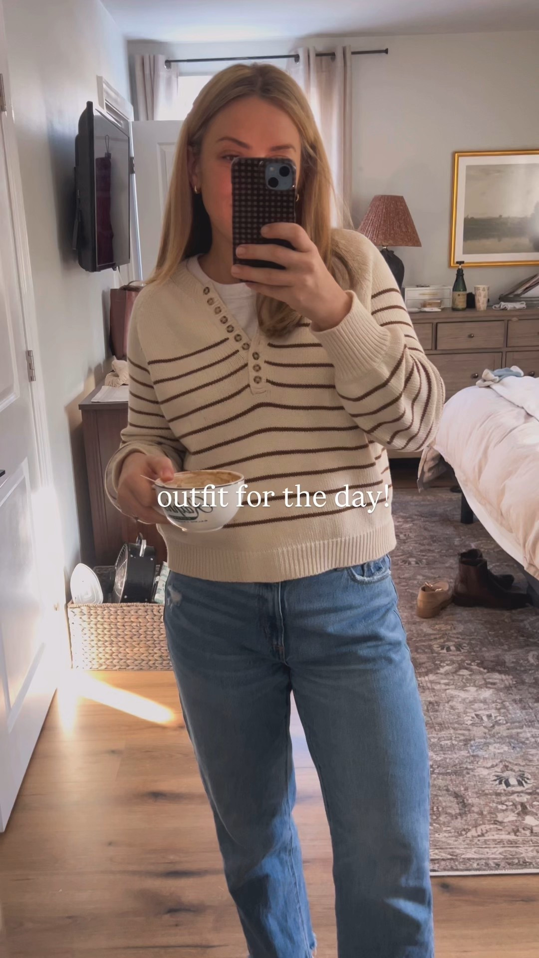 off to a birthday party! 

Sezane knit, mom jeans, weekend outfit 

#LTKdayinmylife #LTKootd #LTKmomlife