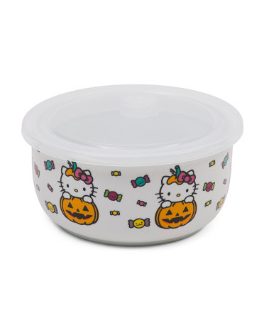 Hello Kitty Jack O Lantern Covered Large Bowl | TJ Maxx