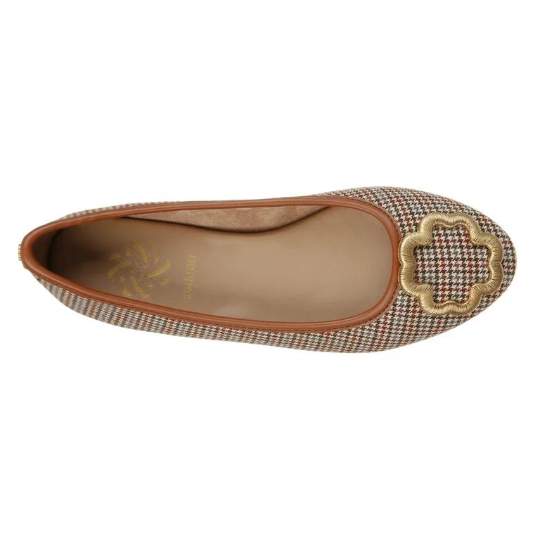 Sam & Libby Women's Coco Luxe Ballet Flat | Walmart (US)
