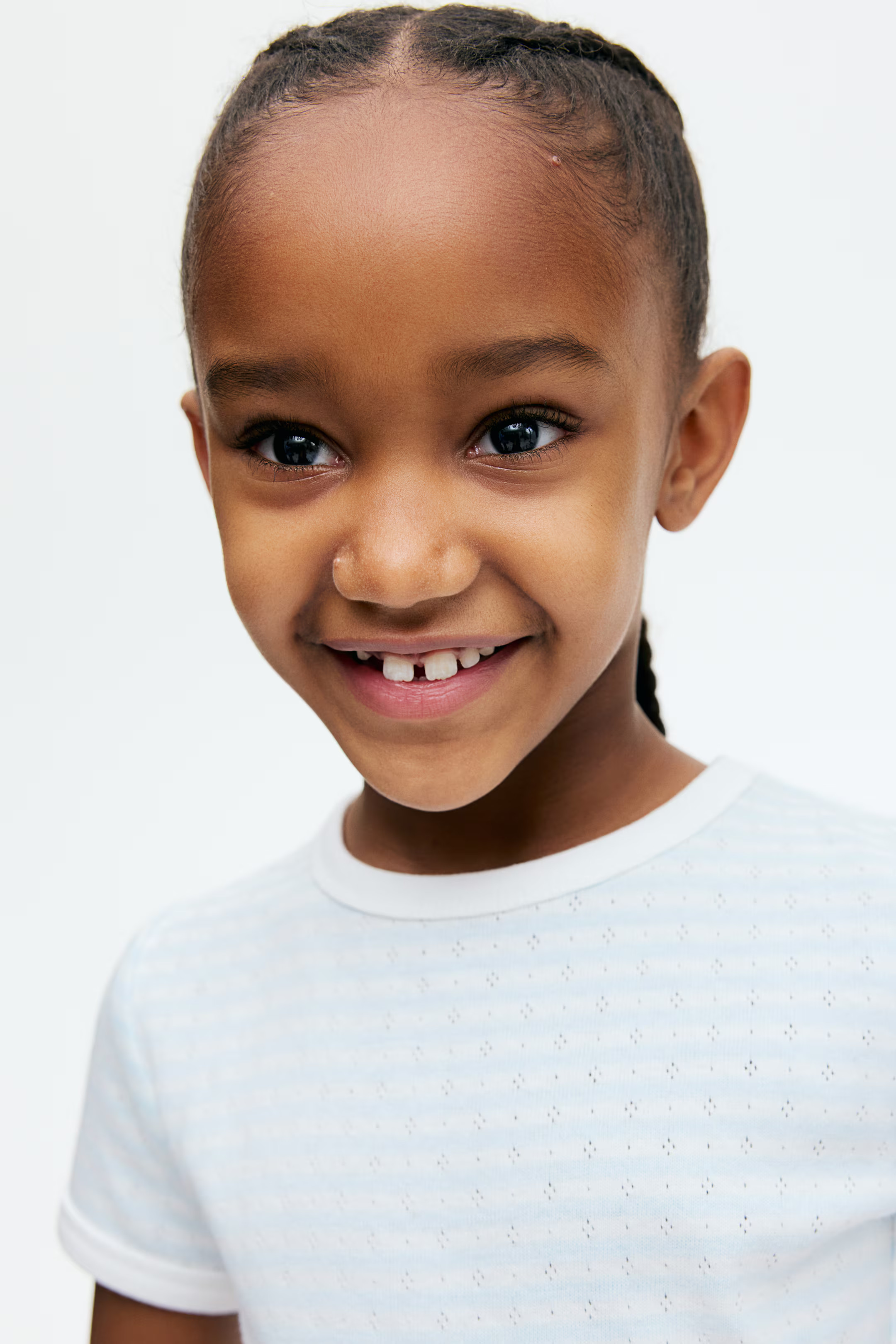 Short-Sleeved Pointelle Jersey Top | H&M (US + CA)