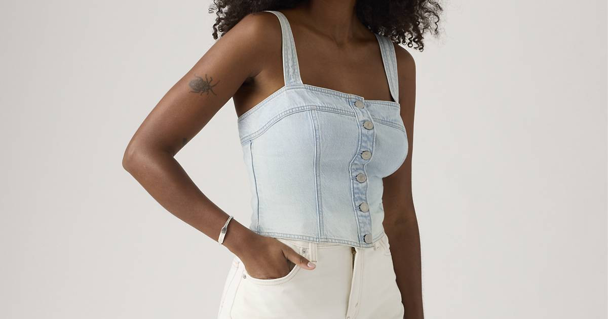 Drea Tank - Light Wash | Levi's\u00ae US | Levi's US