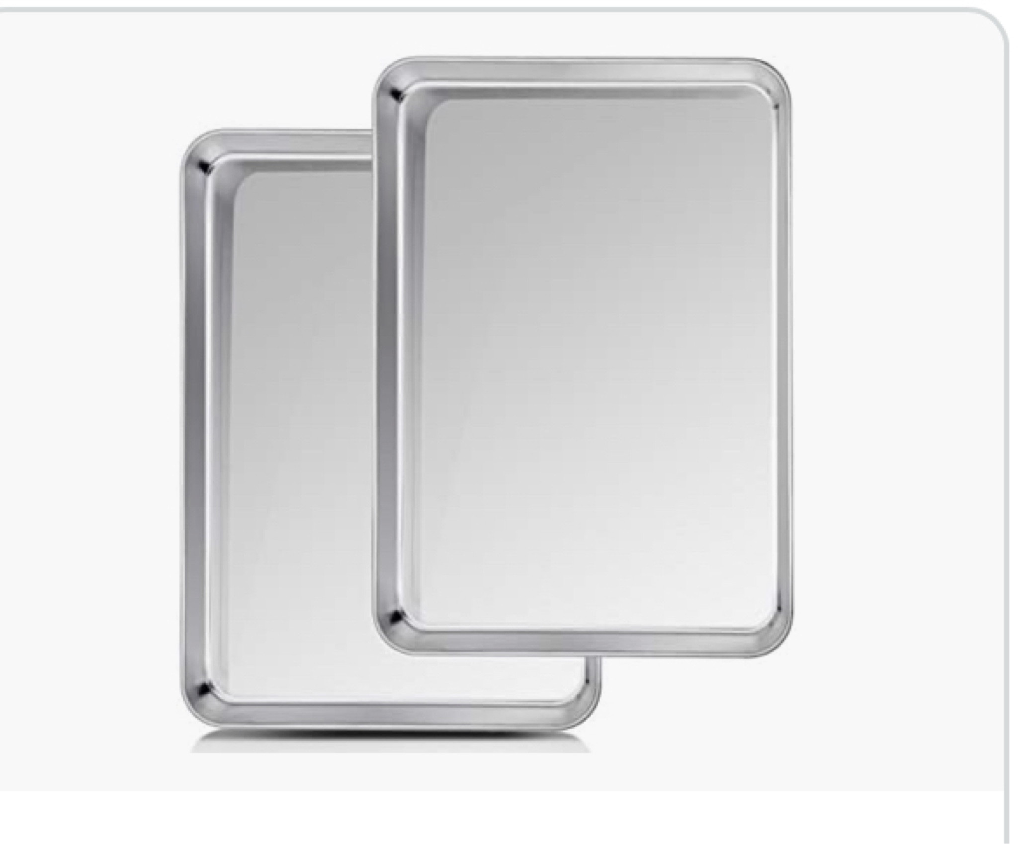 Nontoxic stainless steel cookie sheets 

#LTKHome #LTKFamily #LTKFindsUnder50