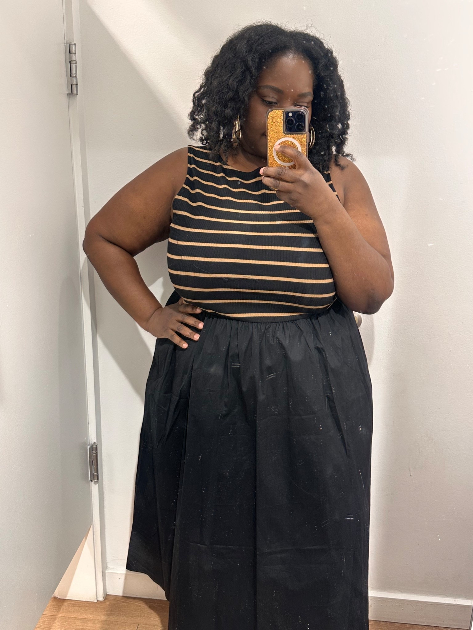 Stripe midi dress. Wearing an XXL

#LTKPlusSize #LTKMidsize #LTKOver40