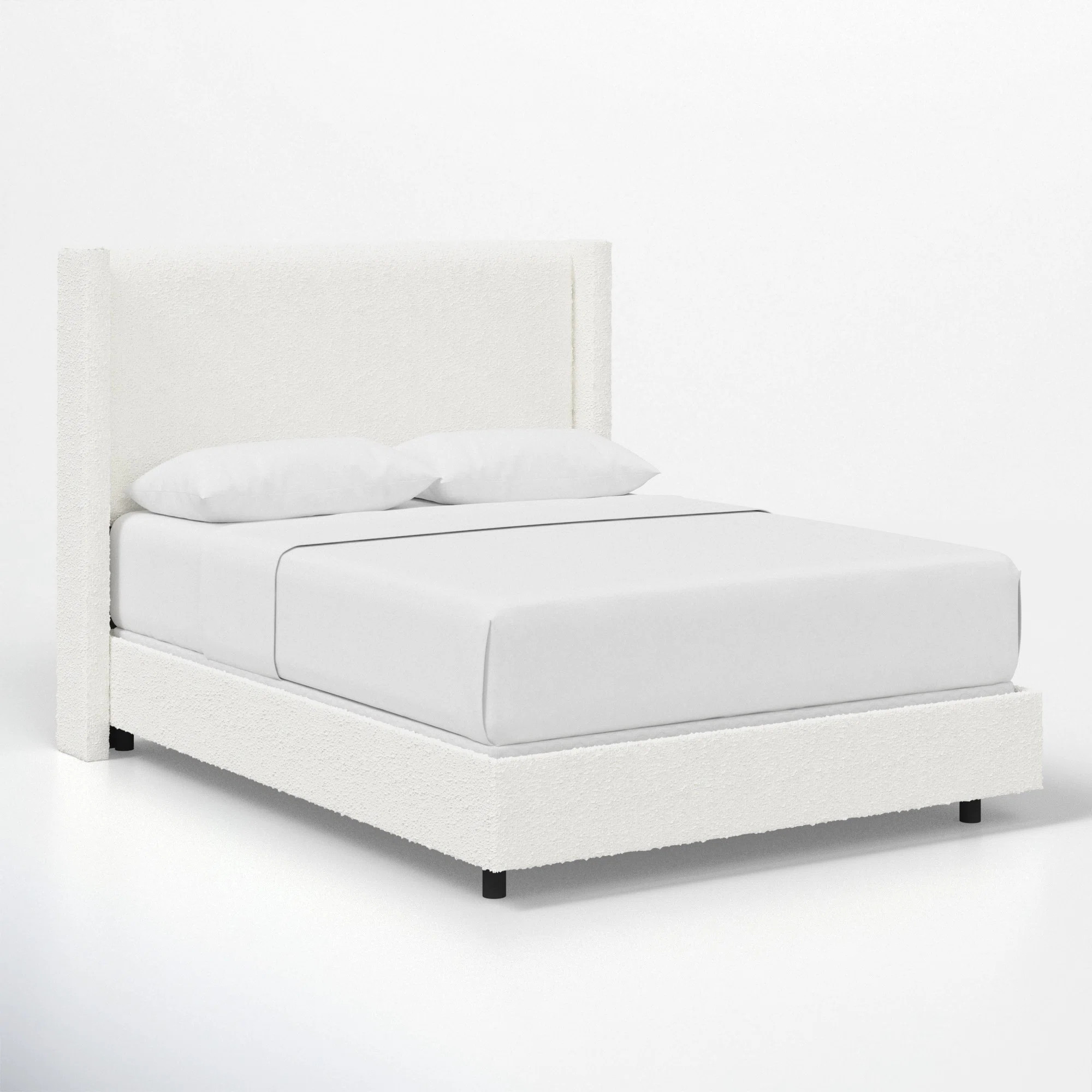 Hanson Upholstered Wingback Bed | Wayfair North America