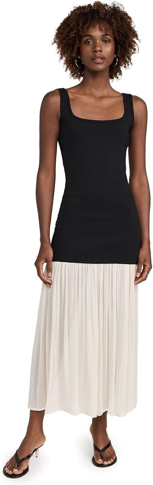 Pixie Market Women's Gia Chiffon Hem Tank Dress | Amazon (US)