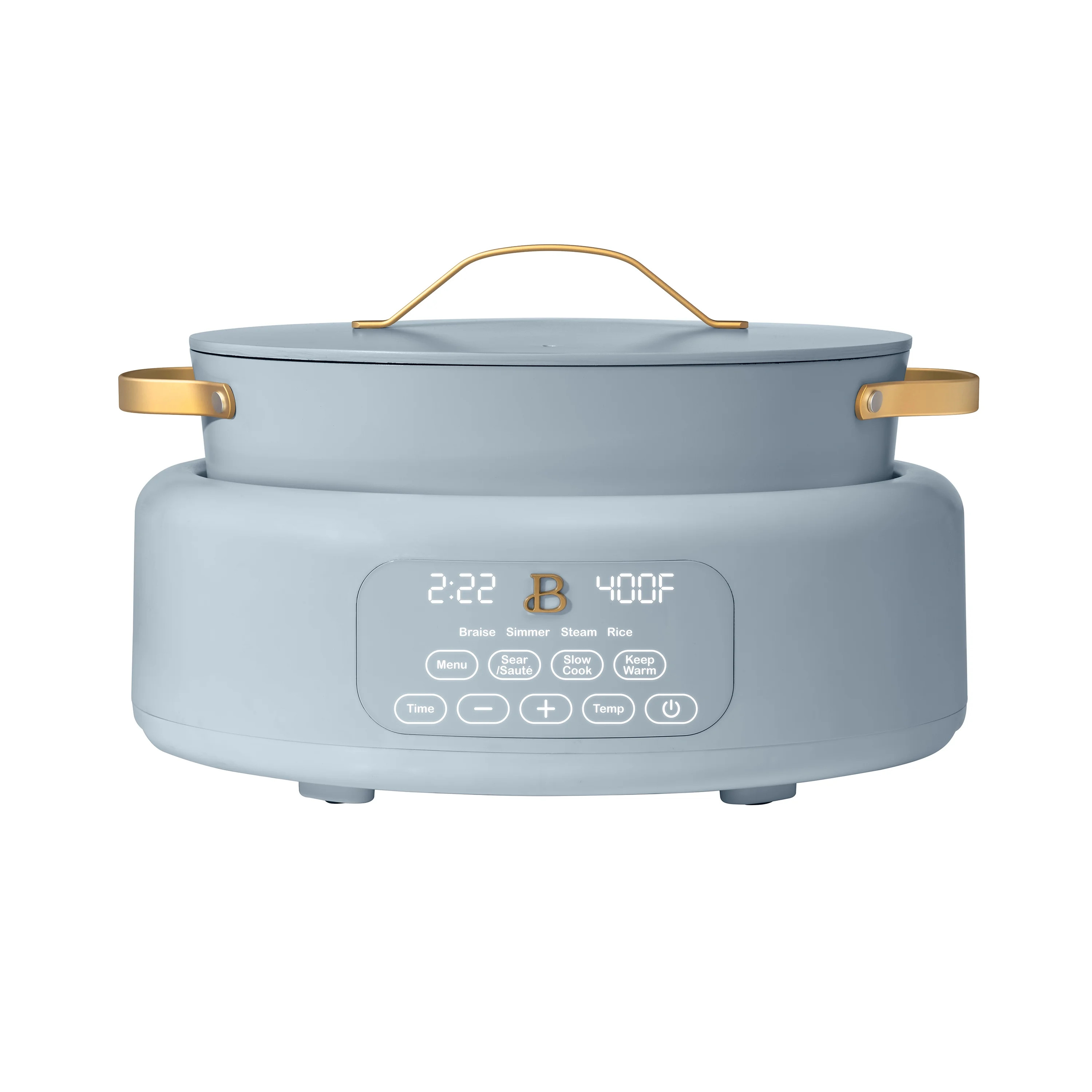 Beautiful 10 in 1, 6 Qt Electric Multi-Cooker, Cornflower Blue by Drew Barrymore | Walmart (US)