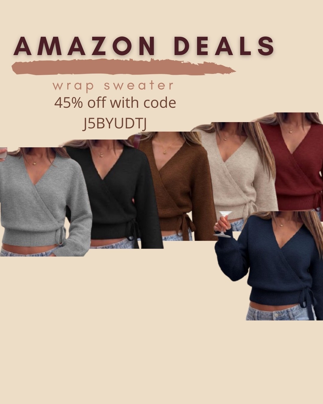 $17 ends 9/16

Amazon fashion
Amazon deals
Wrap sweater

#LTKSaleAlert