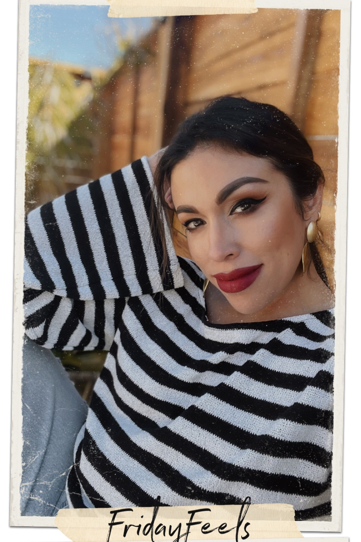 Fridays are for feeling comfortable in your own skin, your favorite pair of jeans, lipstick and striped top on repeat! I could live in this striped bell sleeve, lightweight sweater from H&M! ❤️🖤

#LTKbeauty #LTKunder50 #LTKstyletip