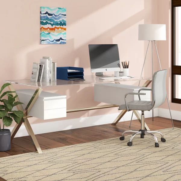 Altan Glass Desk | Wayfair North America