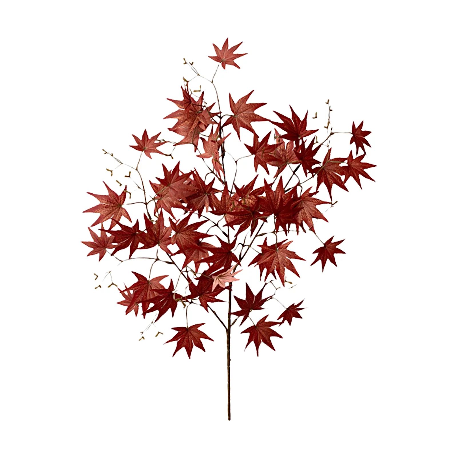 MEIDELI Artificial Maple Leaves Fall Decoration Multi-purpose Creative Artificial Maple Leaves Br... | Walmart (US)