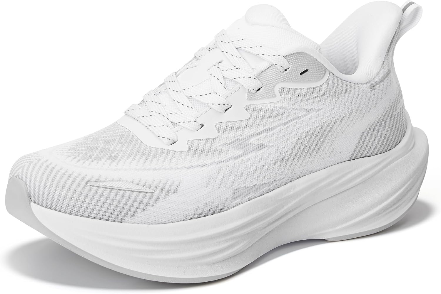 Women's Walking Shoes Lace-Up Cushioned Support Breathable Sneakers | Amazon (US)