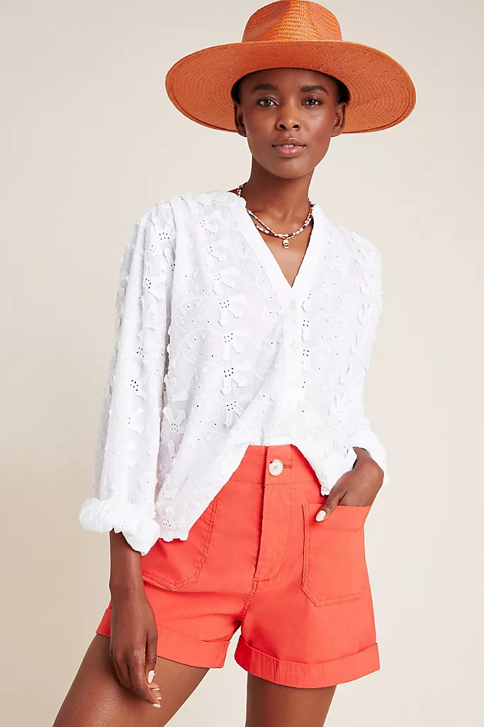 Megan Patch Pocket Shorts | Anthropologie (US)