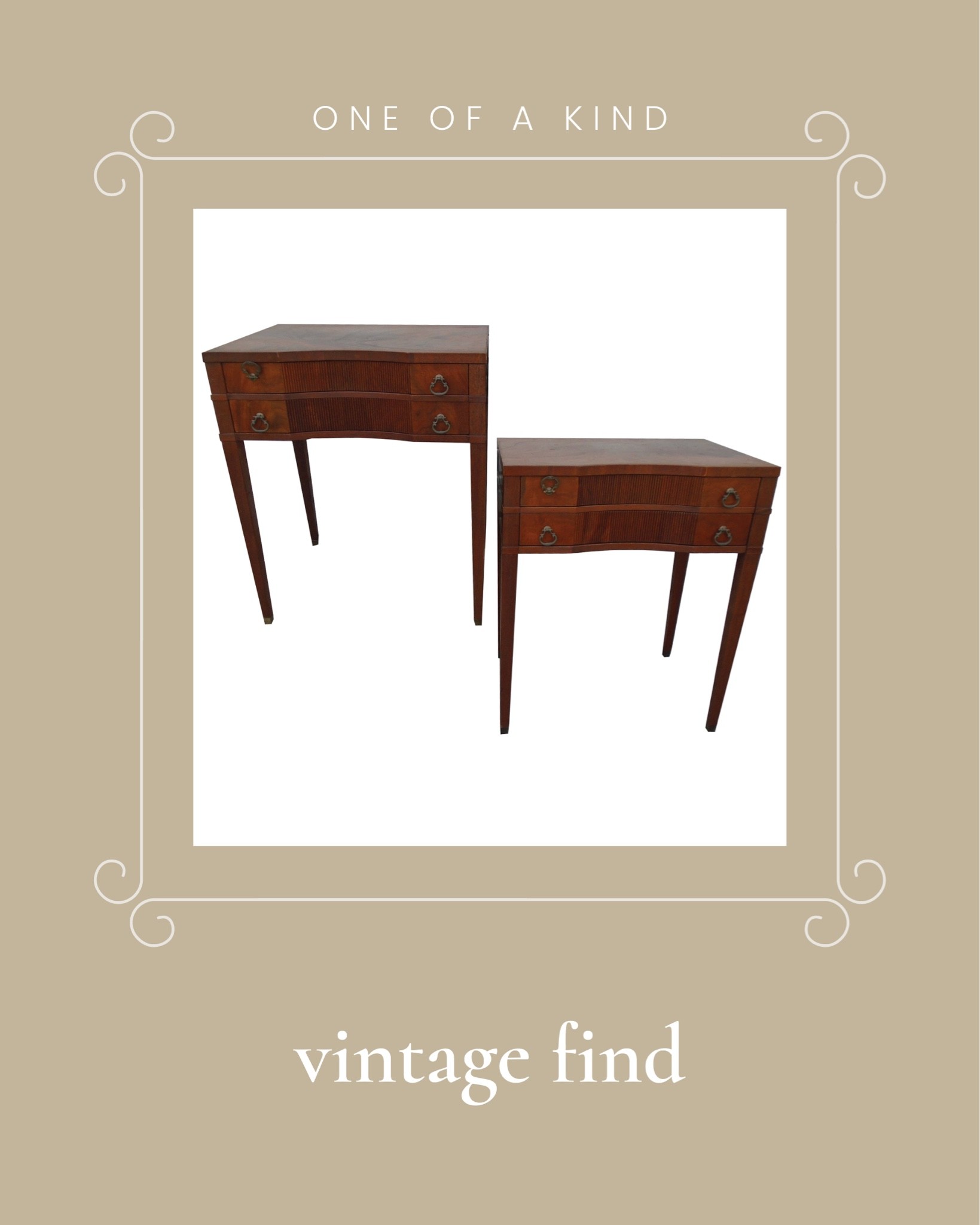 Amazing vintage find! Pair of French empire inlaid regency nightstands… only $499 for the set.

#vintage #bedroom #nightstands #etsy

#LTKhome #LTKsalealert