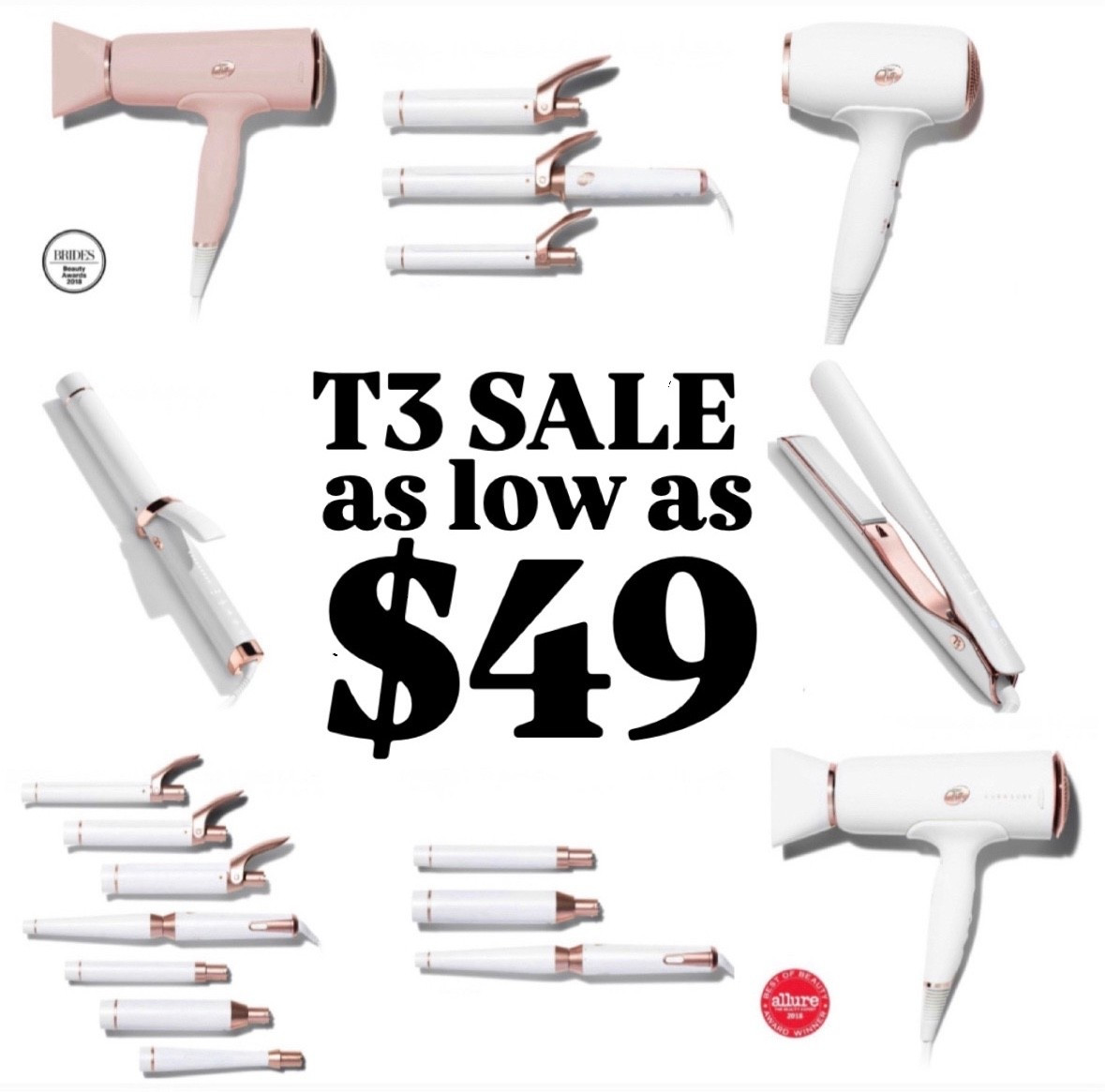 Beauty sale. T3 sale. T3 sale . After Christmas sale. Deals. Daily deal. Skincare. Makeup. 

#LTKselfcare #LTKSaleAlert #LTKGiftGuide