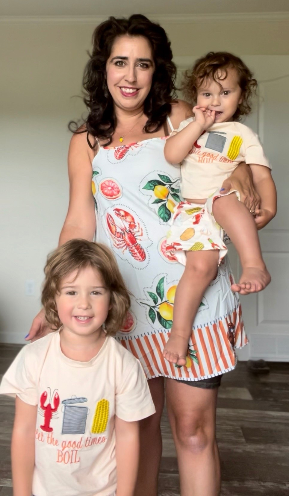 Matching family outfits 
Lobster print
Lemon print 
Seafood boil outfits
Toddler boy summer outfits 
Summer style 
Vacation outfits 

#LTKBaby #LTKKids #LTKSummerEdit