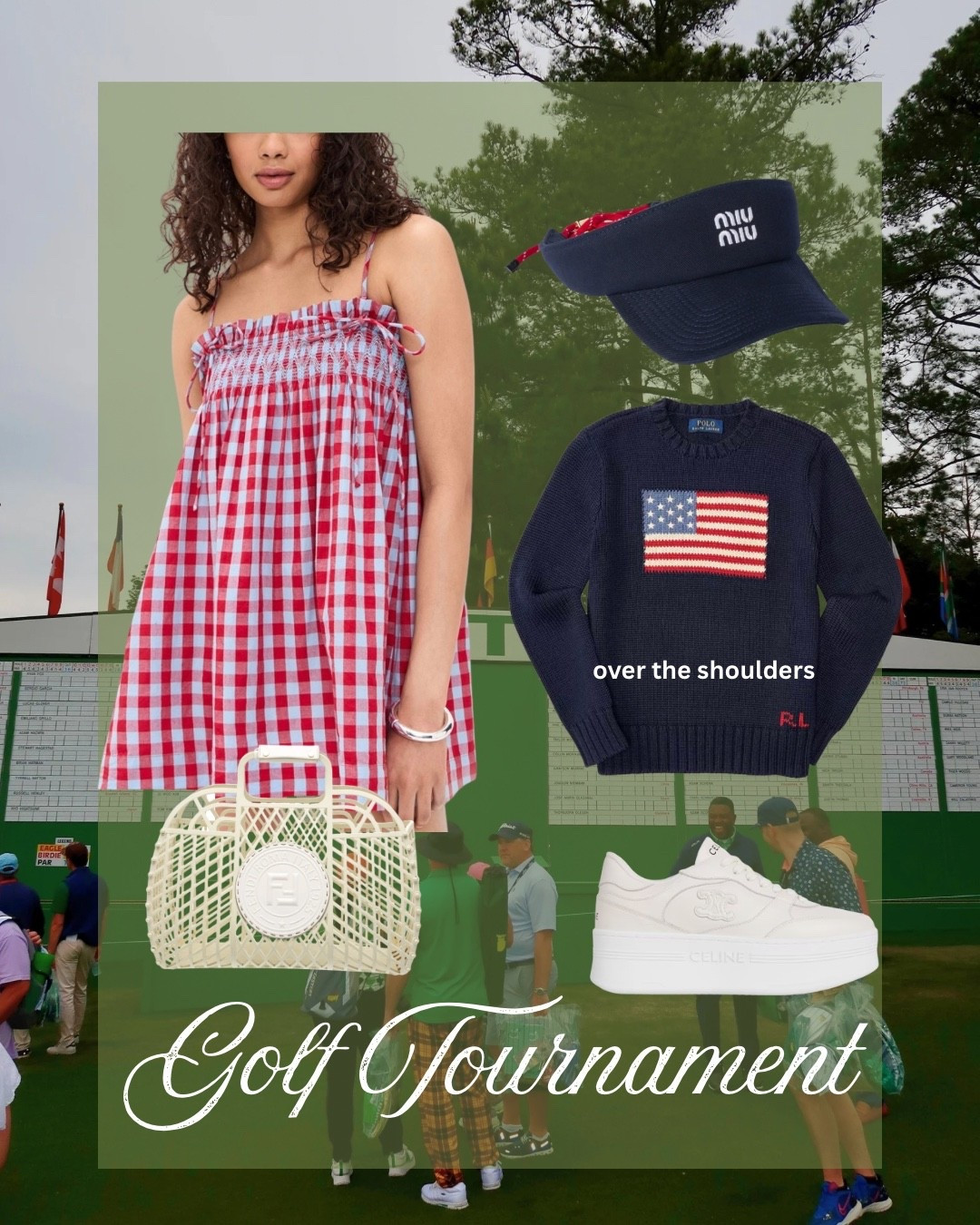 Golf tournament golf outfit Americana the masters Augusta 

#LTKootd
