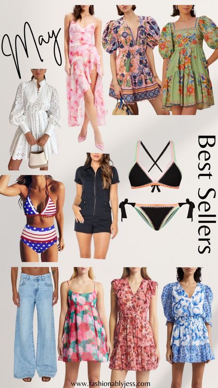 Mays best sellers!! So many cute swimsuits and summer outfits I’m loving 

#LTKOver40 #LTKStyleTip #LTKFindsUnder100