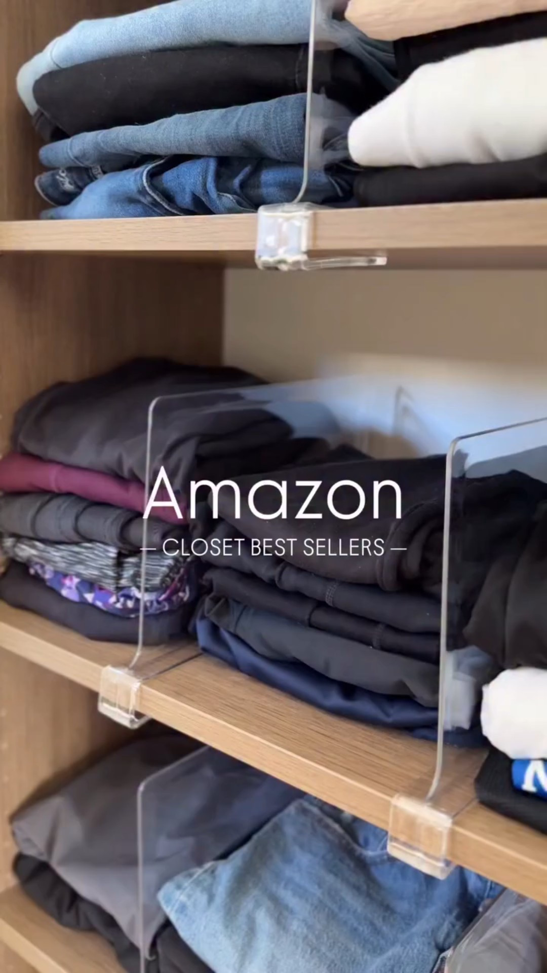 My luxe-look closet organization favorites that don’t break the bank.

My desire has been to make my closet more functional: Increase the storage space, and get all my clothes, shoes, bags, jewelry, hats, etc. organized. —It feels amazing! 🤌

There’s a place for everything and everything is in its place. My closet now feels more like a haven than a cluttered mess. (Thank goodness!!) 🎉

These are my tried and tested closet organization must haves from Amazon that are 100% worth it! 😘

Xoxo,
Andrea

#amazoninfluencerprogram #amazonhome #founditonamazon #closetorganization #closetorganizer #closetstorage

	•	Closet organization must-haves
	•	Best closet organizers on Amazon
	•	Budget-friendly closet storage
	•	Small closet solutions
	•	Affordable closet makeover
	•	Closet organization ideas that actually work
	•	Amazon closet organization favorites
	•	Closet organization finds you’ll love
	•	Shoe storage ideas for small spaces
	•	Custom closet look for less

#LTKHome #LTKStyleTip #LTKFindsUnder100

#LTKmomlife #LTKHome #LTKSeasonal