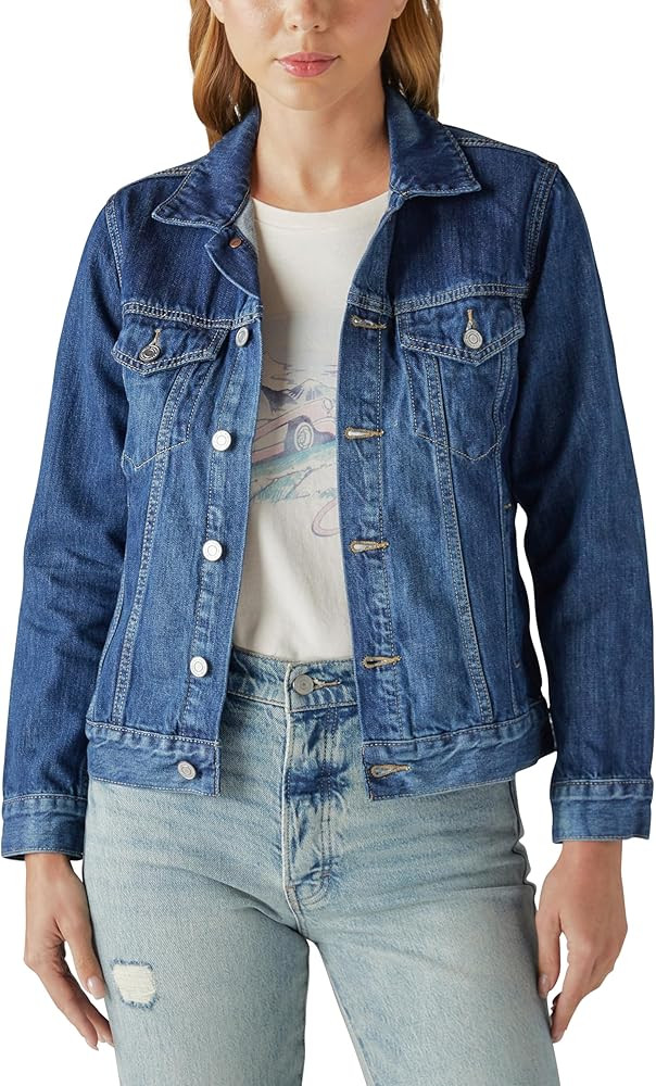 Lucky Brand Women's Tomboy Trucker Jacket | Amazon (US)