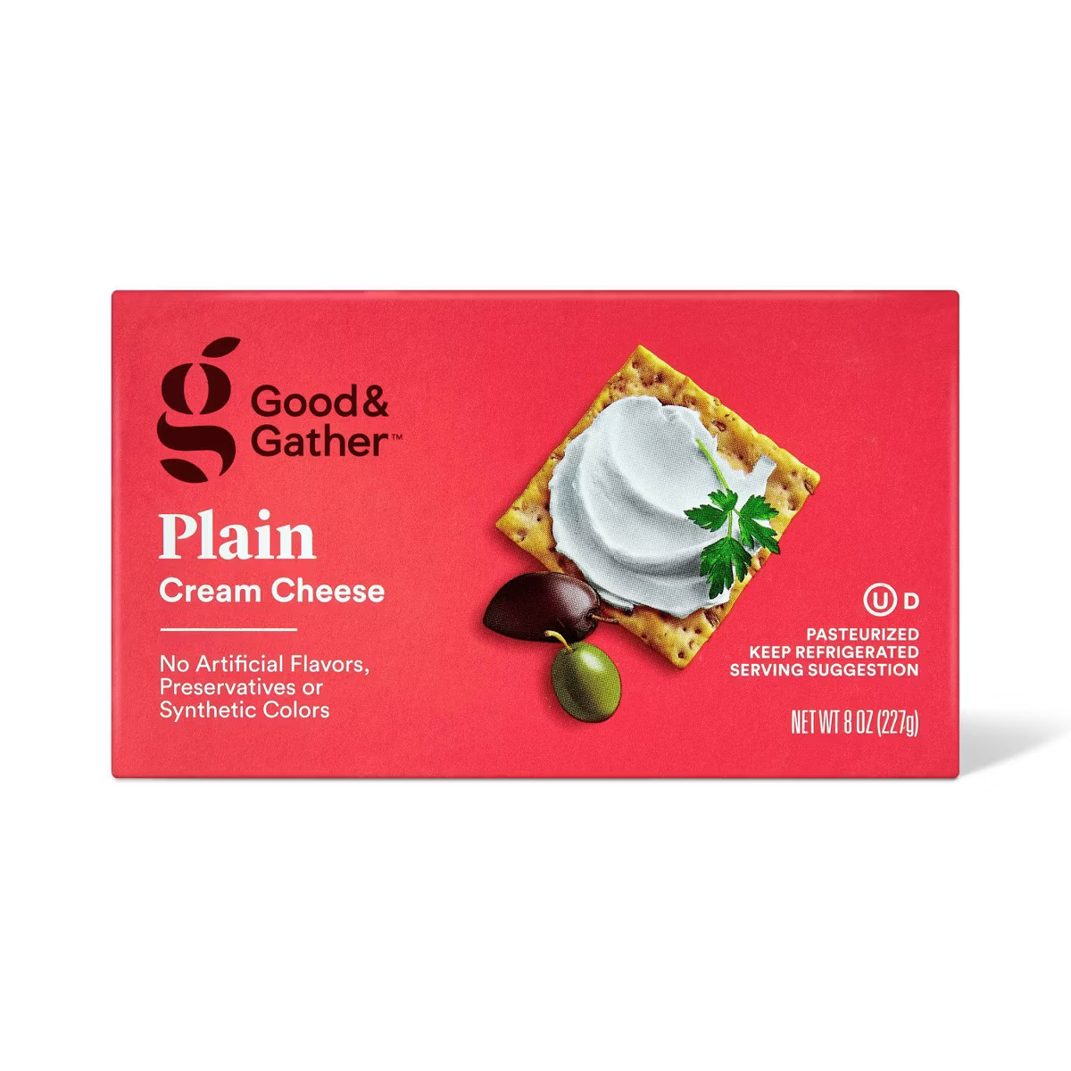 Plain Cream Cheese Bar - 8oz - Good & Gather™ | Target