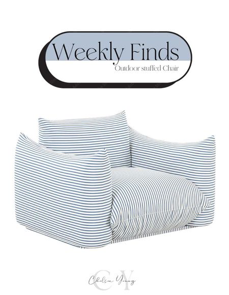 Weekly Finds: outdoor stuffed chair

#LTKhome #LTKstyletip #LTKSeasonal