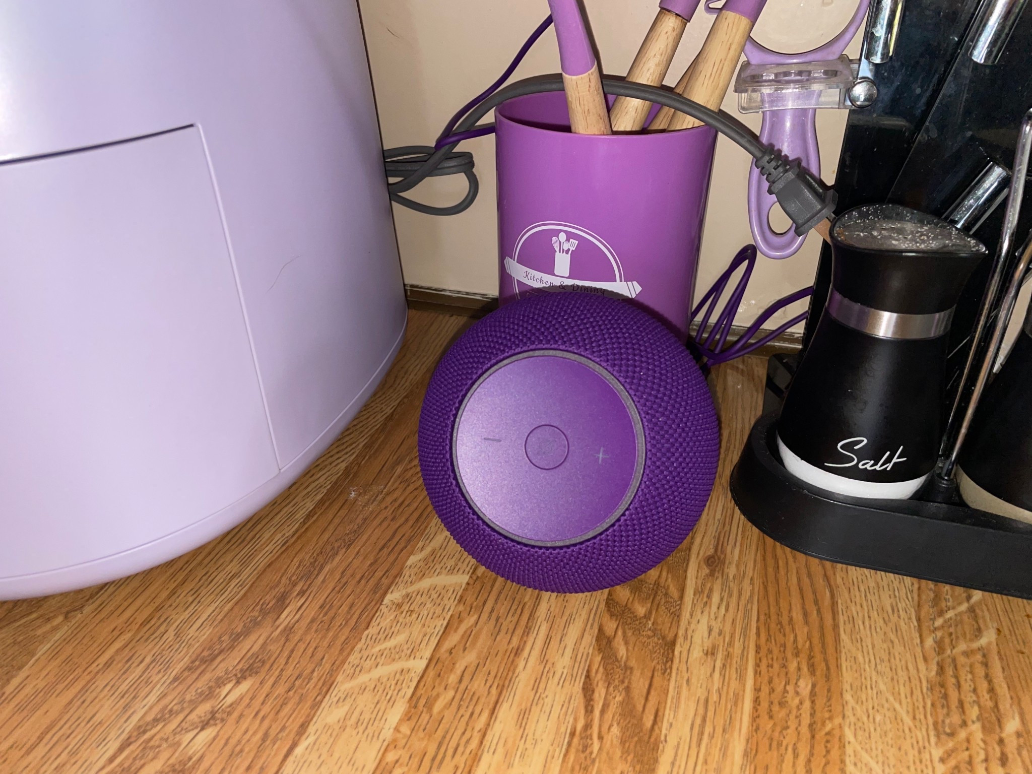 Purple Alexa dot to fit my purple kitchen💜

#LTKFindsUnder100 #LTKU #LTKmomlife