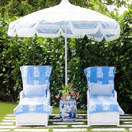 Beach chair pool chair towel with pocket lounger Weezie Towels designer luxury towels Grandmillennial summer 

#LTKSwim #LTKHome #LTKStyleTip