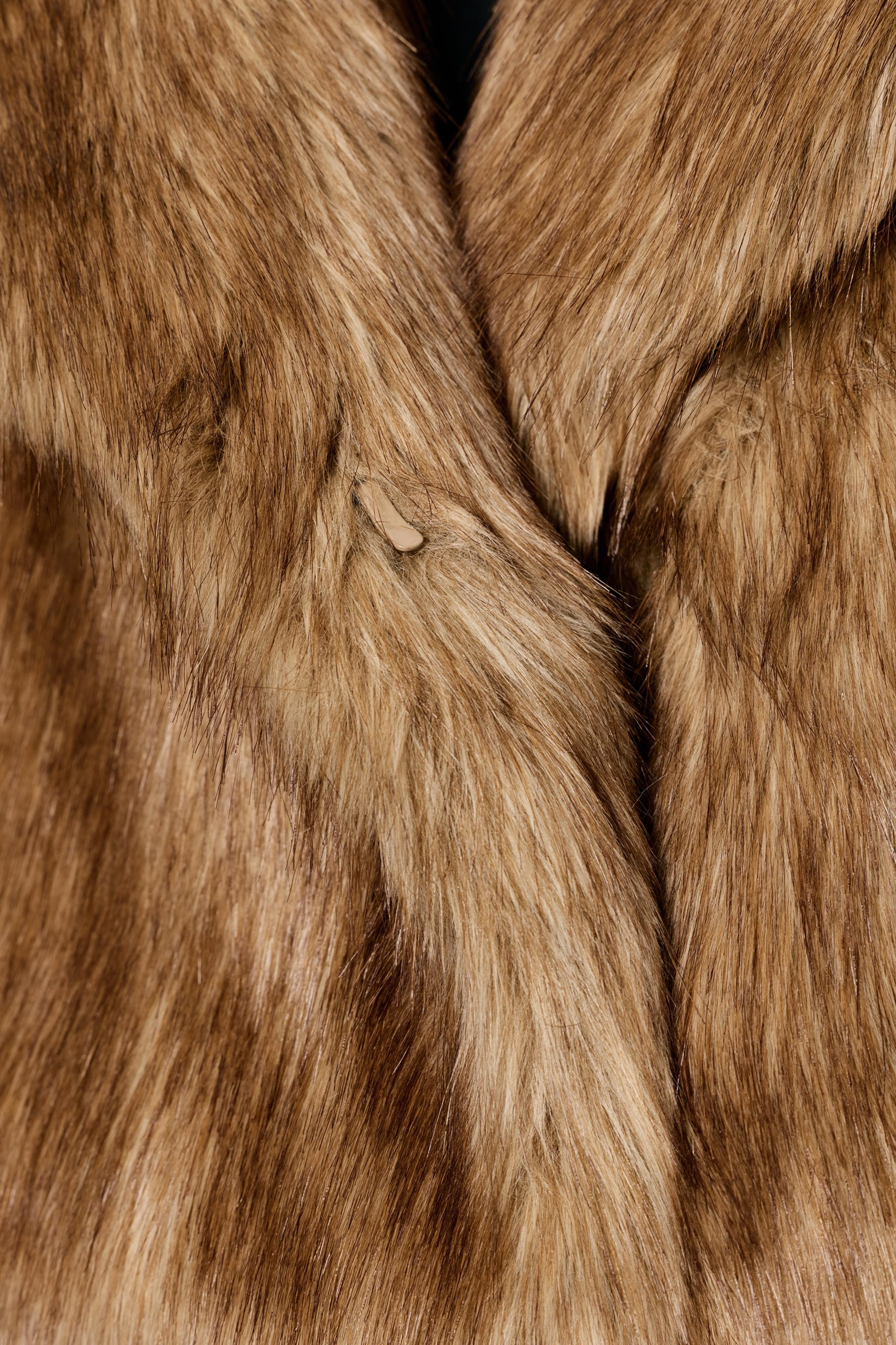 SHORT FAUX FUR JACKET ZW COLLECTION | Zara UK