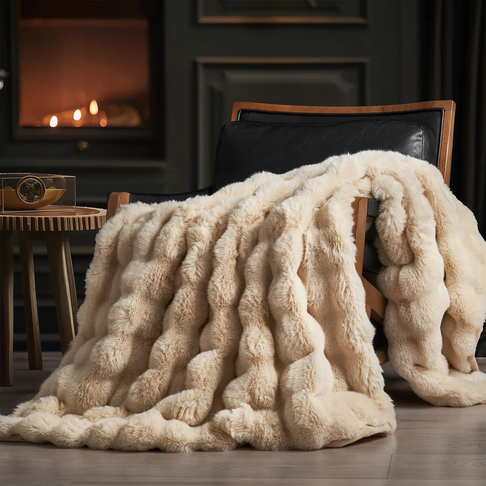 Ridgeline Faux Fur Throw Blanket | Wayfair North America