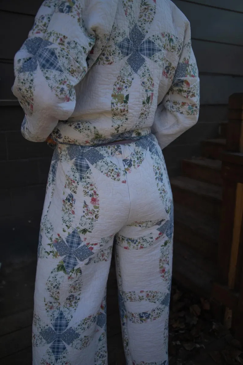 Winter Wedding Quilt Pants | Etsy (US)
