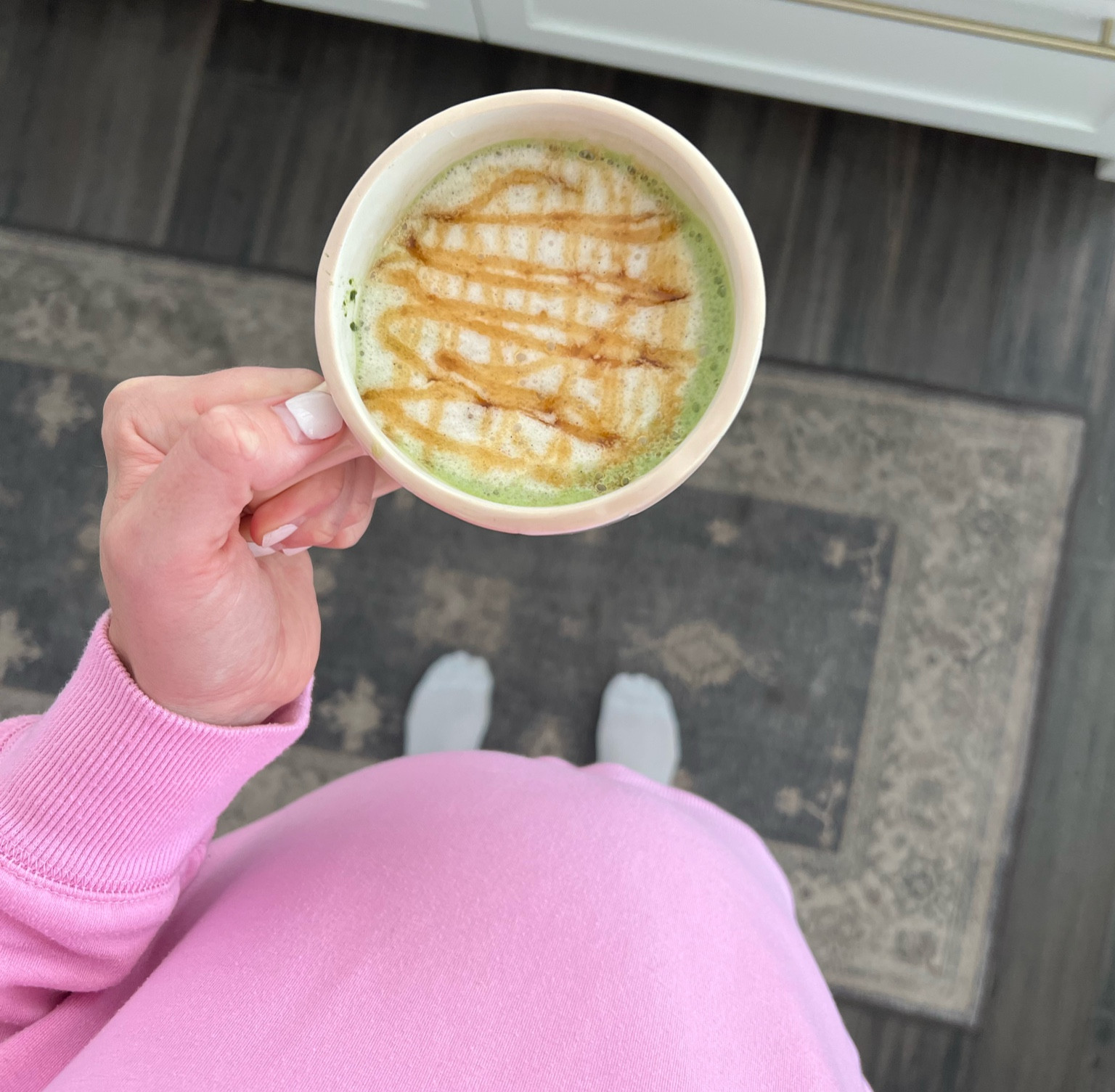 Matching and matching set! I’ve been living in these cozy fleece sets. I got an XL to fit over the bump and large shorts 

#LTKSeasonal #LTKbump #LTKbaby