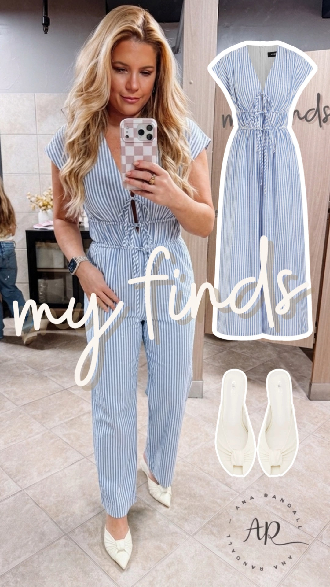 Do you know those days when you wake up late, have a million things to get done, and zero time to think about your outfit? A jumpsuit is the answer! 🙌 This one-piece is the definition of practicality: put it on, add a comfortable pair of shoes, and you’re ready to go. This blue striped style is fresh, elegant, and perfect for the busy day-to-day life of us 40+ moms. Practicality that truly works! ✨

XOXO,
Ana Randall💗

#LTKPracticalStyle #OnePieceOutfit #QuickLook #MomStyle #WomenOver40

#LTKMothersDay #LTKmomlife #LTKootd