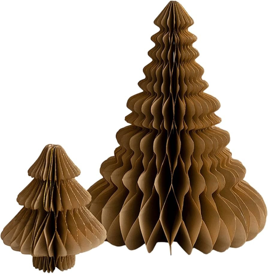 2 Honeycombs Christmas Decorations, Honeycombs Christmas Tree Table Decoration, Honeycombs Paper ... | Amazon (CA)