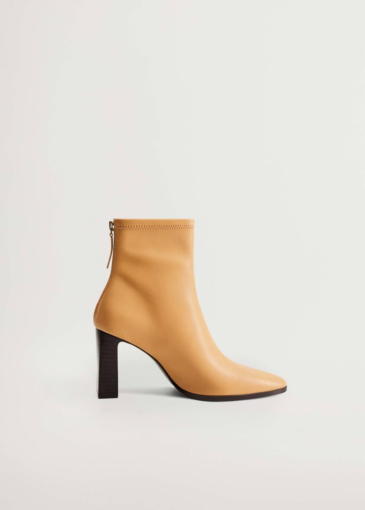 Elastic heeled ankle boot | MANGO (US)