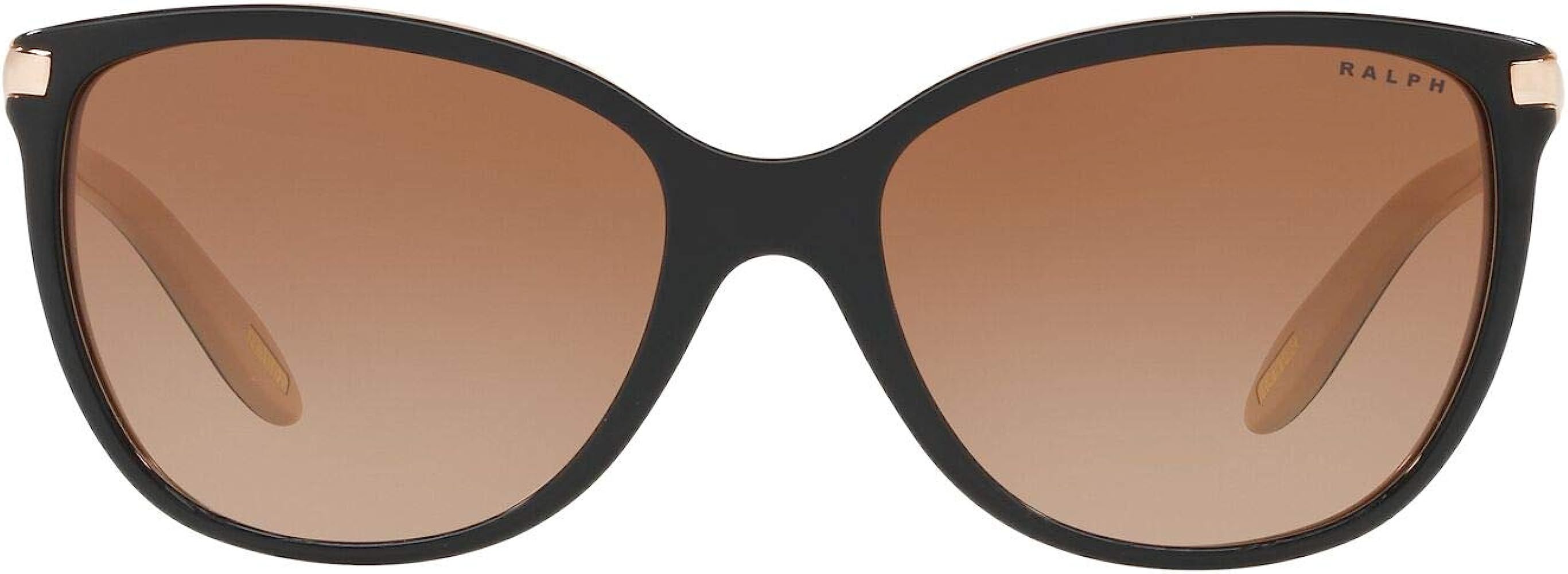 Ralph by Ralph Lauren Women's Ra5160 Cat Eye Sunglasses | Amazon (US)